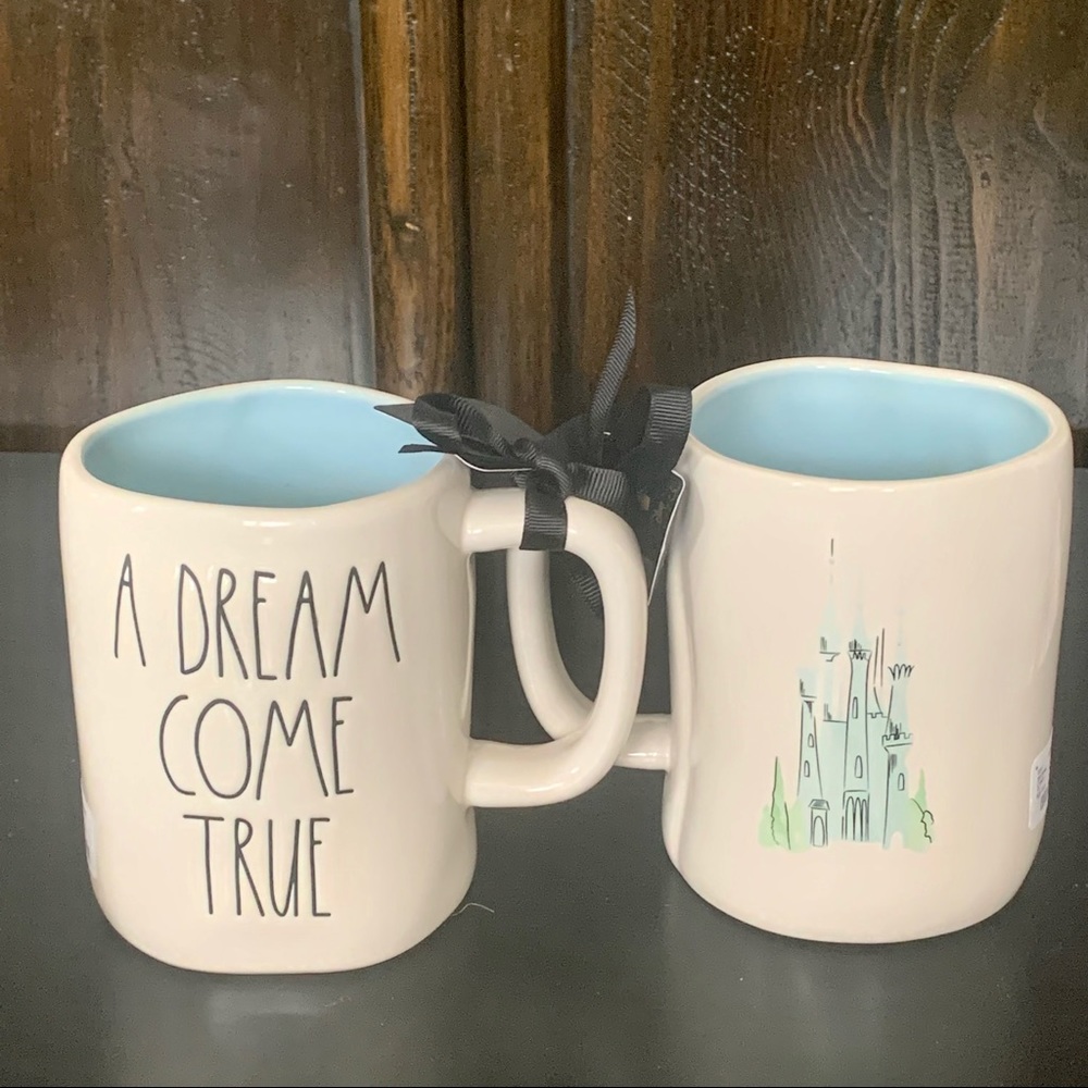 Rae Dunn A DREAM COME TRUE Cinderella Disney Princess Collection Ceramic Mug - Picture 1 of 8